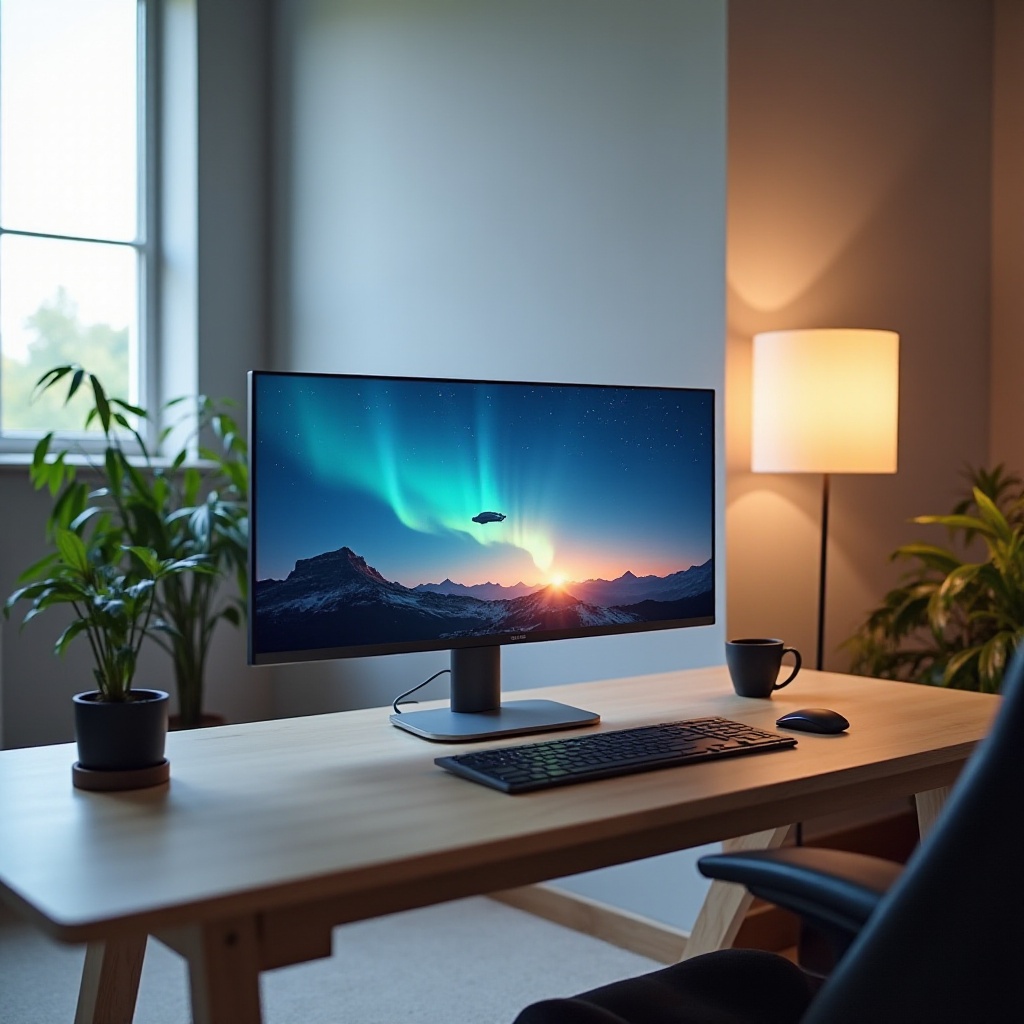 스마트 TV를 컴퓨터 모니터로 사용하기