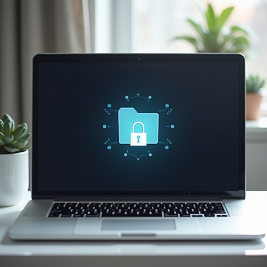 MacBook에서 폴더를 잠그는 방법