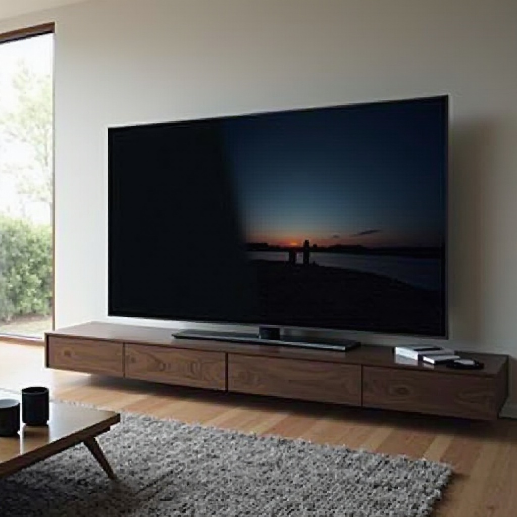 mengapa tv saya memiliki bayangan hitam