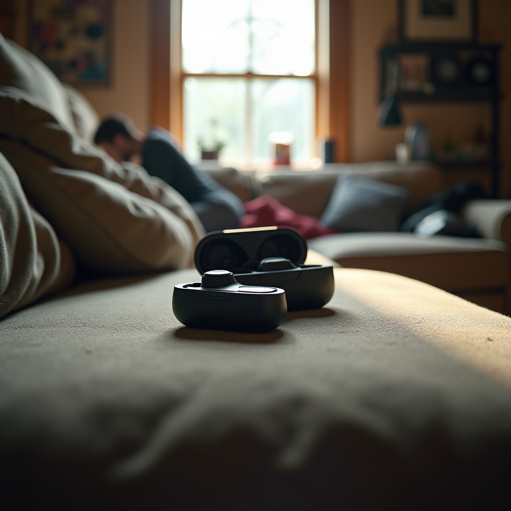 cara menemukan earbud bose jika hilang