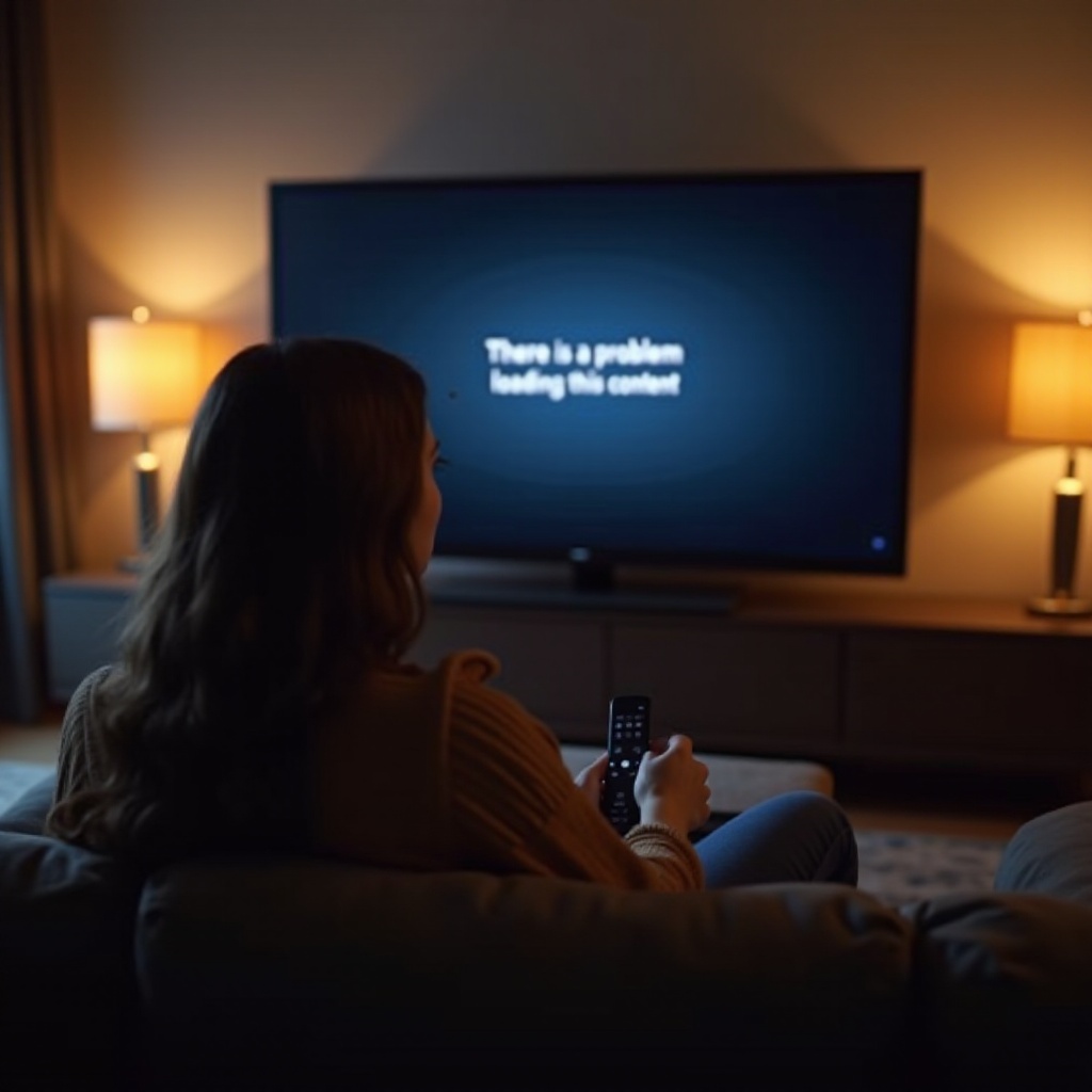 Apple TV 이 콘텐츠를 로드하는 중에 문제가 발생했습니다