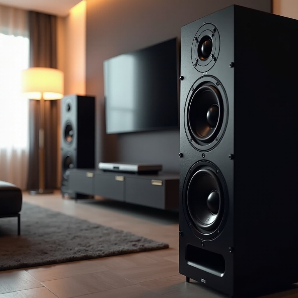 koneksi subwoofer