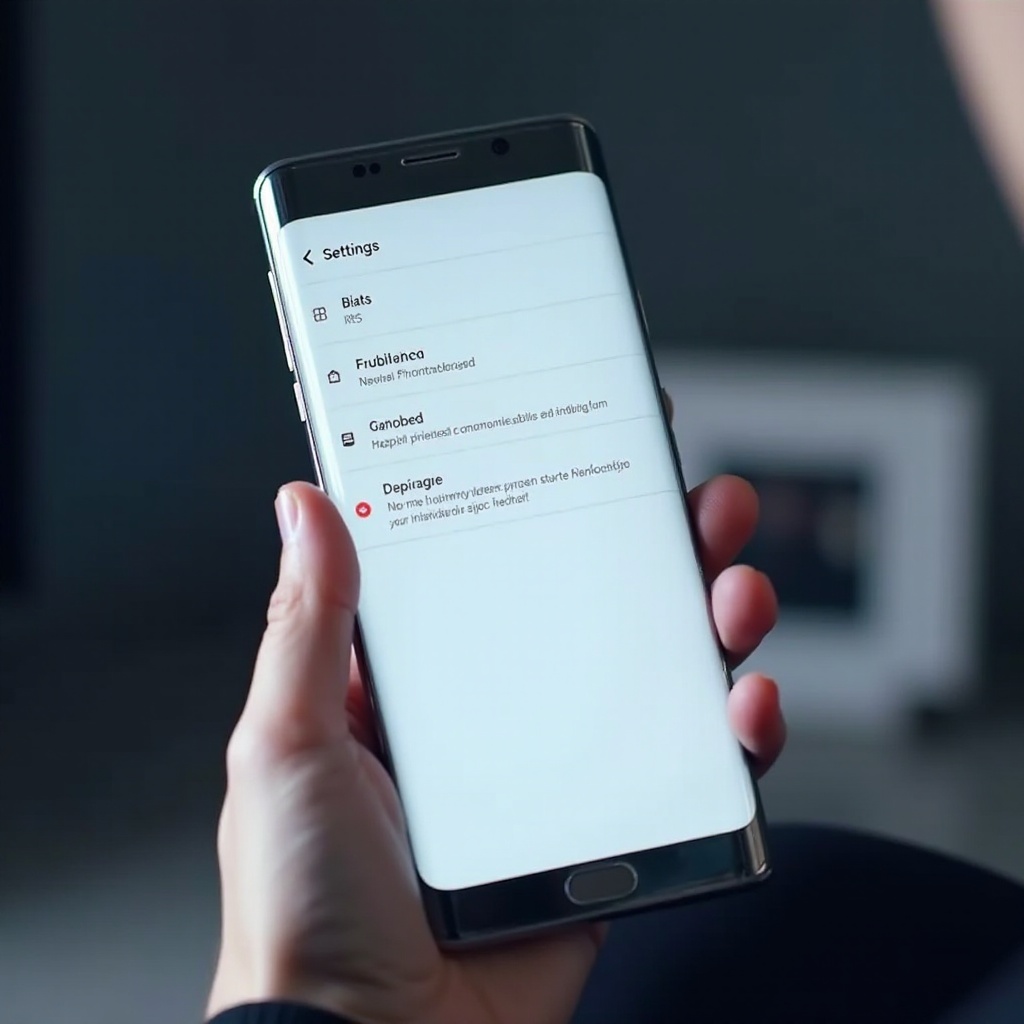 SamsungでRTTをオフにする方法