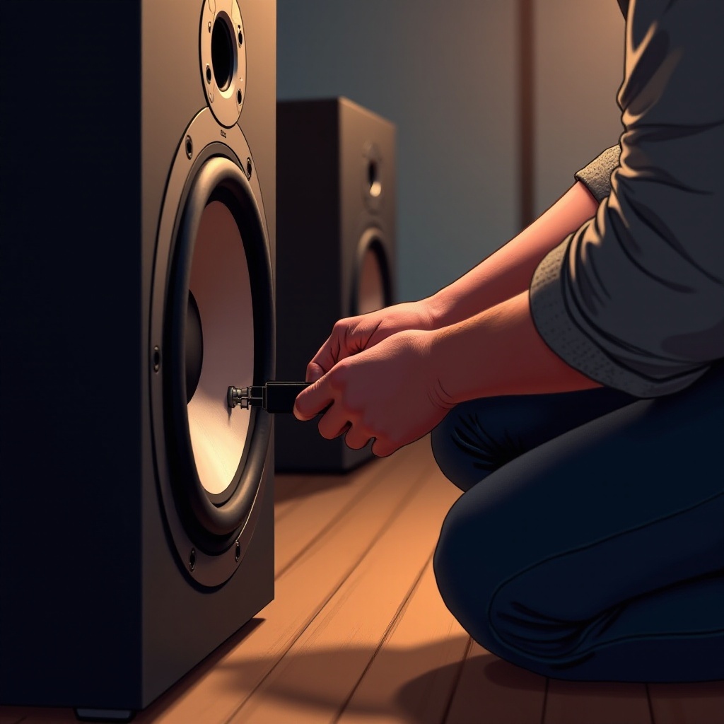 subwoofer bağlantısı