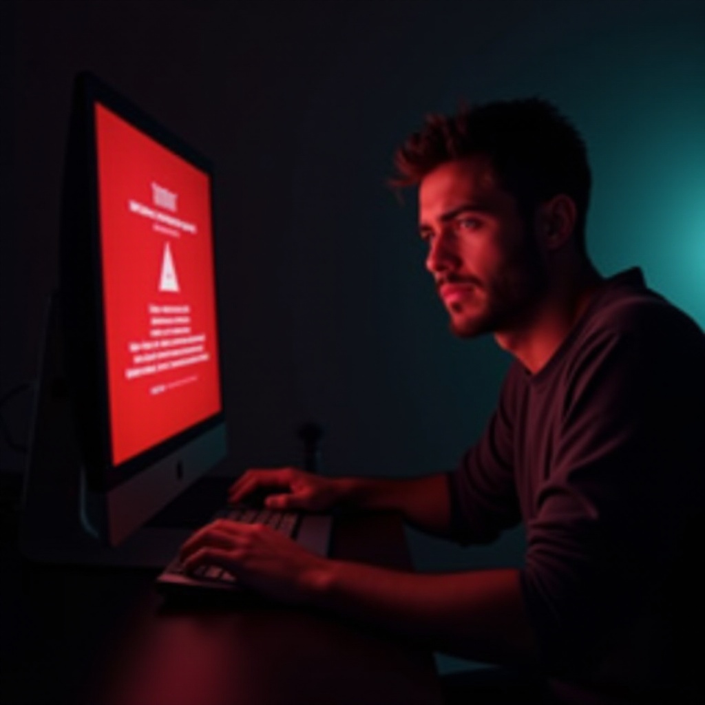 bilgisayarınıza sızıldı mesajı